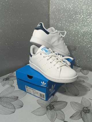 Adidas Stan Smith Blancas y Azules Nuevas