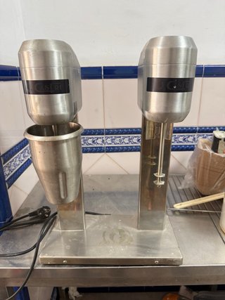 Batidora Profesional Acero Inox Doble