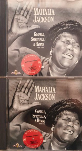 Doble CD Mahalia Jackson Gospells, Spirituals & Hy