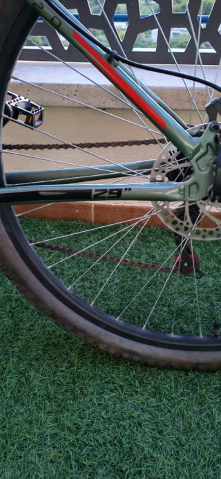 Bicicleta Montaña Verde