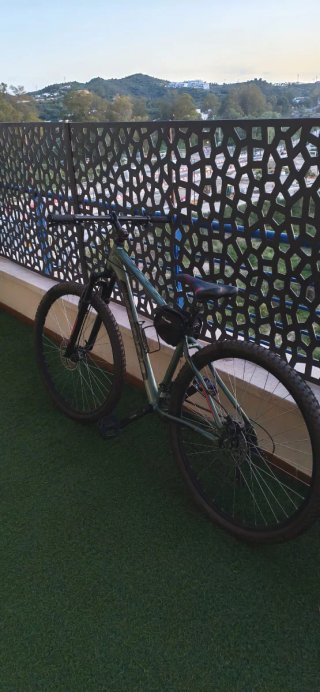 Bicicleta Montaña Verde
