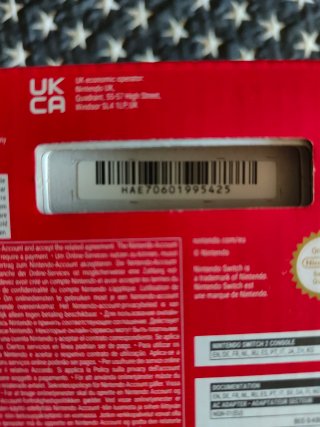 Nintendo Switch 2 Negro/Rojo
