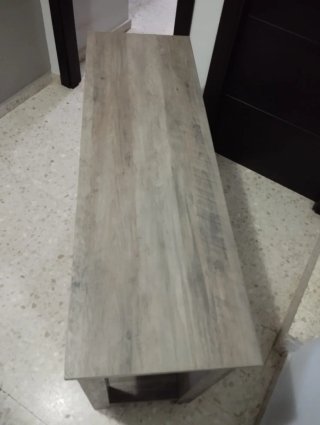 Mesa de entrada madera gris/marrón