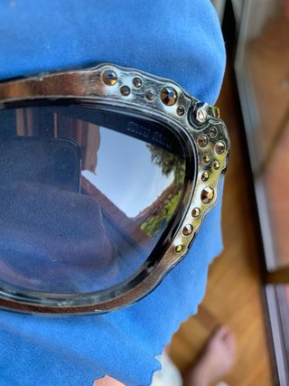 Miu Miu bedazzled sunglasses