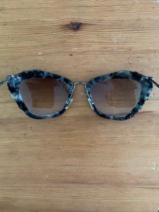 Miu Miu bedazzled sunglasses