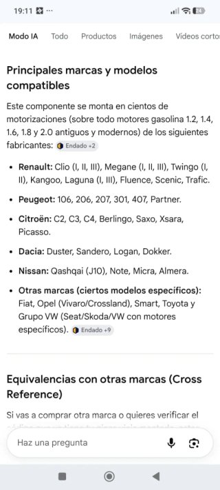Filtro gasolina Bosch F 2161 Peugeot, Renault, etc