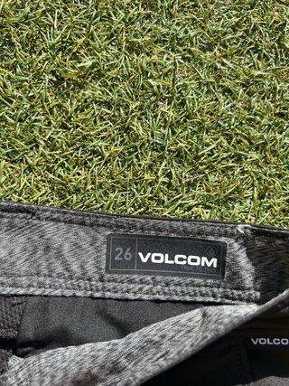 Pantalón Cargo Volcom Negro Mujer