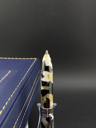Bolígrafo Conklin Minigraph White satin