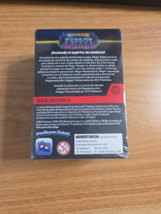 Booster Bundle Pokémon Fuego Fantasmal Español