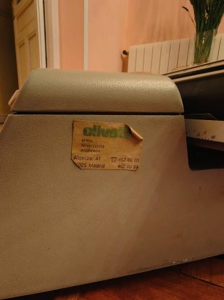 Olivetti LINEA 90 Máquina de Escribir