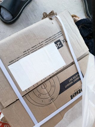 Discos de peso asfalto 20 kg PVC