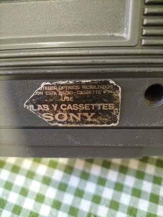 Stereo Sony Vintage Cassette Recorder