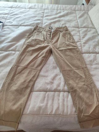 Pantalón Bershka Camel Talla S/36