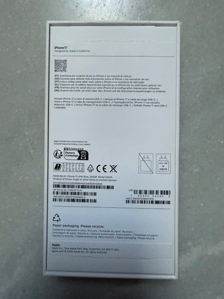 iPhone 17 Azul Nuevo