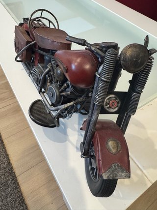 Moto Decorativa Chapa
