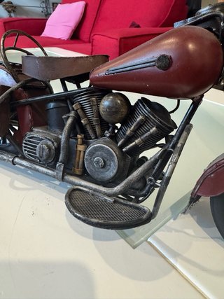 Moto Decorativa Chapa