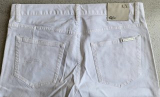 Vaqueros Armani Exchange blancos Talla 46