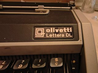 Olivetti Lettera DL Máquina Escribir Portátil