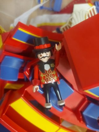 Playmobil Circo Rojo y Azul