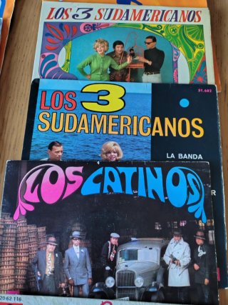 Discos de vinilo singles años 60