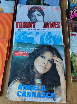 Discos de vinilo singles años 60
