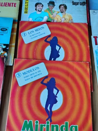 Discos de vinilo singles años 60