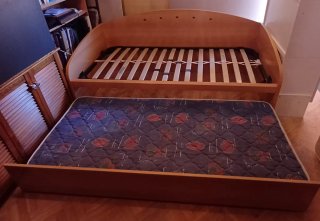 Cama nido de madera