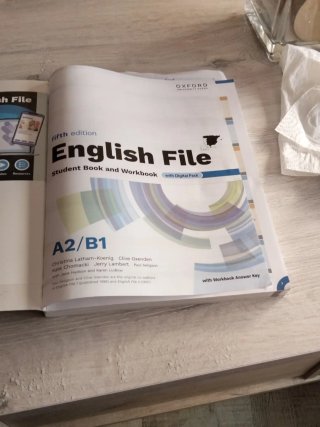 Libro de inglés. English file. A1/B1