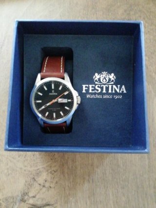 Reloj Festina Cuarzo Correa Marrón