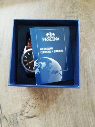 Reloj Festina Cuarzo Correa Marrón