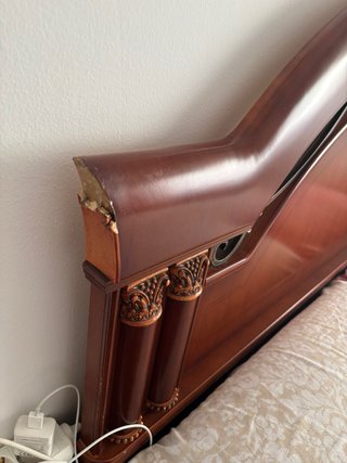 Dormitorio madera maciza