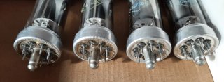 Lote 4 Válvulas Radio Antiguas Haltron UBL21