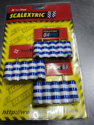 Scalextric Vallas con decoración pancarta