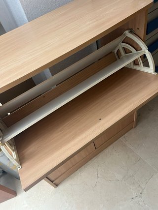 Mueble zapatero de madera