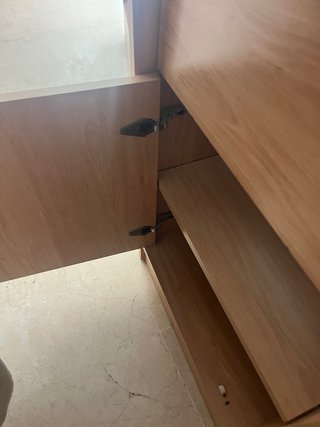 Mueble zapatero de madera