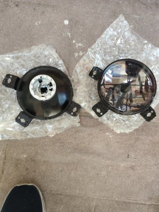 Faros ahumados Golf MK2