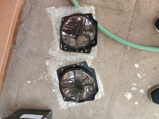 Faros ahumados Golf MK2