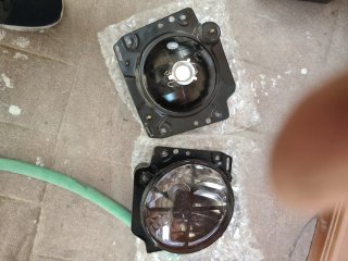 Faros ahumados Golf MK2