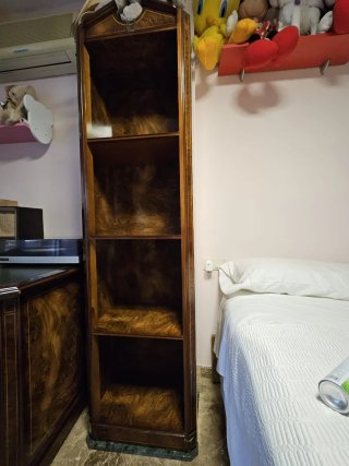Escritorio, Librería y Vitrina Estilo Inglés