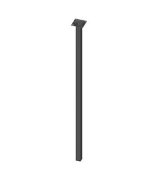 Juego de 4 Patas para Muebles Negras 80cm