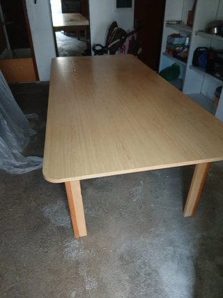 Mesa de madera grande
