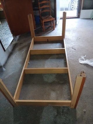 Mesa de madera grande