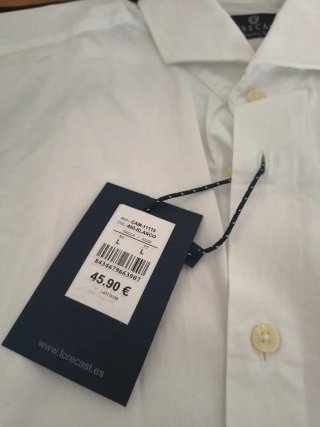 Camisa FORECAST Blanca Talla L