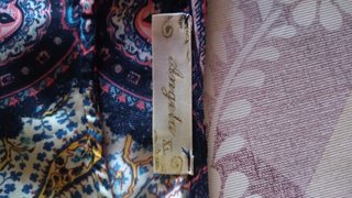 Vestido juvenil estampado Angelica talla XL