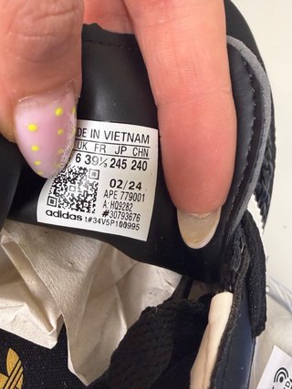 Zapatilla Adidas Samba OG Woven Negra