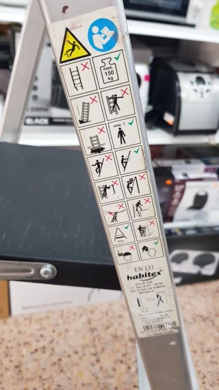 Escalera Habitex 4 peldaños