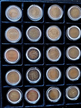 Colección 52 Monedas Conmemorativas Países