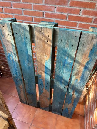 Ultimo dia.Palets europeos de madera