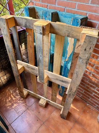 Ultimo dia.Palets europeos de madera
