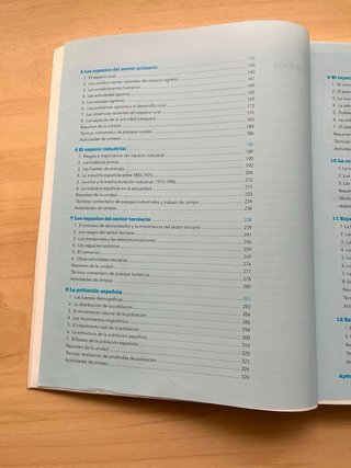 Libro de geografía de segundo de bachillerato